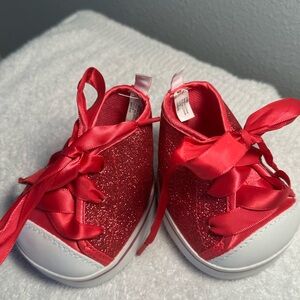 BUILD A BEAR‎ glitter high tops New condition